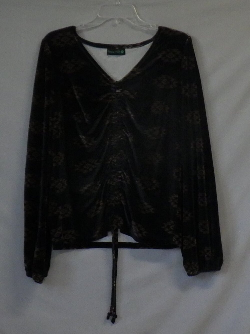 Sterling Kreek Texas Twist Black Aztec Top